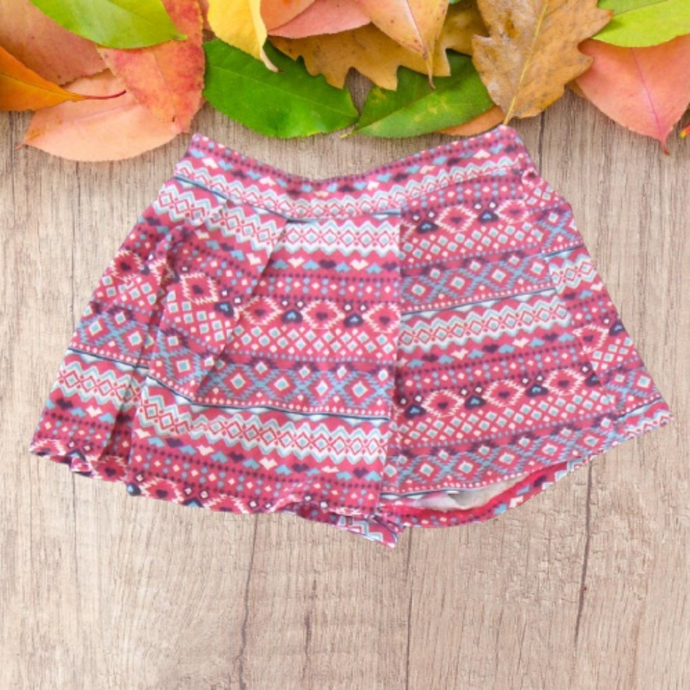 Kid Topia Aztec Hearts Shorts